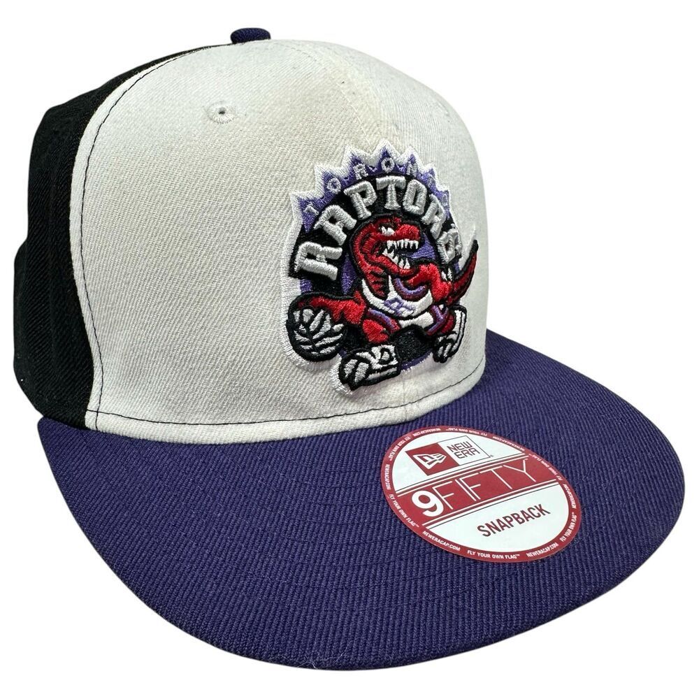 Toronto Raptors New Era 9FIFTY NBA Adjustable Snapback Hat Hardwood Classics One
